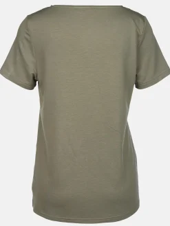 Damen Lisa Tossa Damen Shirt unifarben