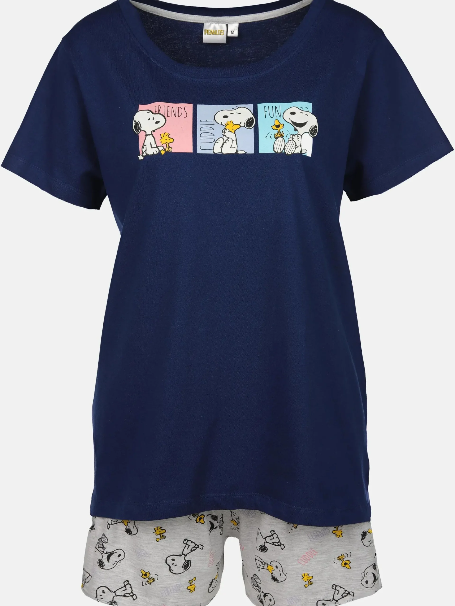 Damen Snoopy Damen Shorty Set mit Motiv