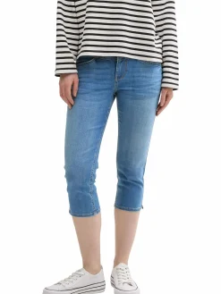 Damen Tom Tailor Damen Slim Fit Capri Jeans