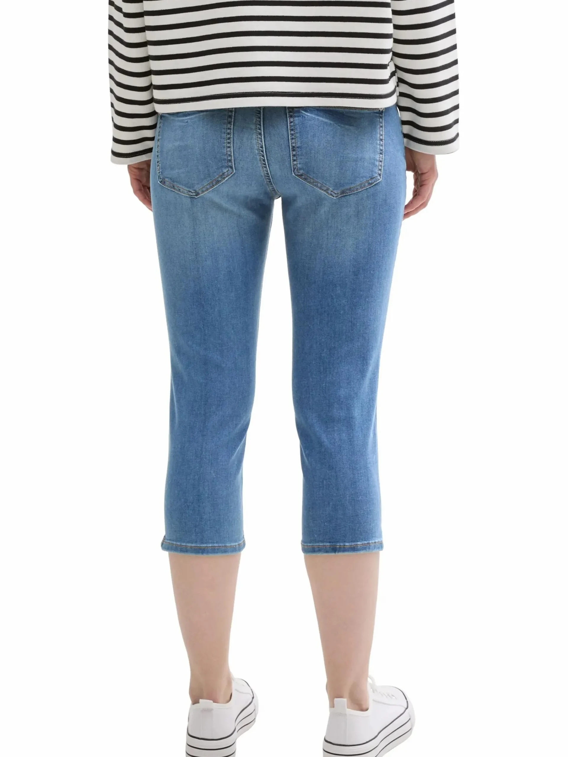 Damen Tom Tailor Damen Slim Fit Capri Jeans