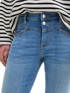 Damen Tom Tailor Damen Slim Fit Capri Jeans