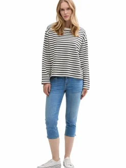 Damen Tom Tailor Damen Slim Fit Capri Jeans