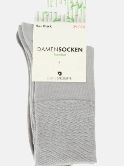 Damen No Manufacturer Damen Socken Bambus im 2er Pack
