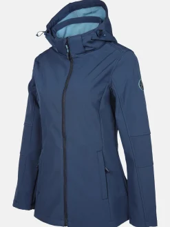 Damen Grinario Sports Damen Softshelljacke mit Kapuze