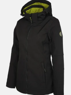 Damen Grinario Sports Damen Softshelljacke mit Kapuze