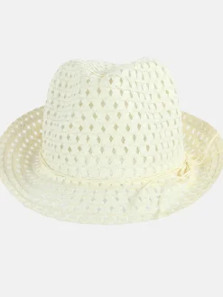 Damen Sure Damen Sommerhut mit Lochmuster