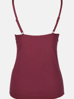 Damen Sure Damen Spaghetti-Hemd mit Spitze