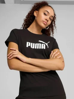 Damen Puma Damen Sportshirt mit Logoprint