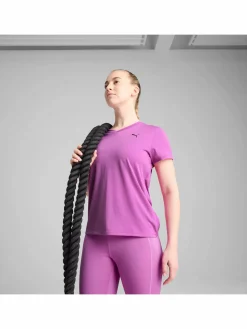 Damen Puma Damen Sportshirt mit V-Ausschnitt