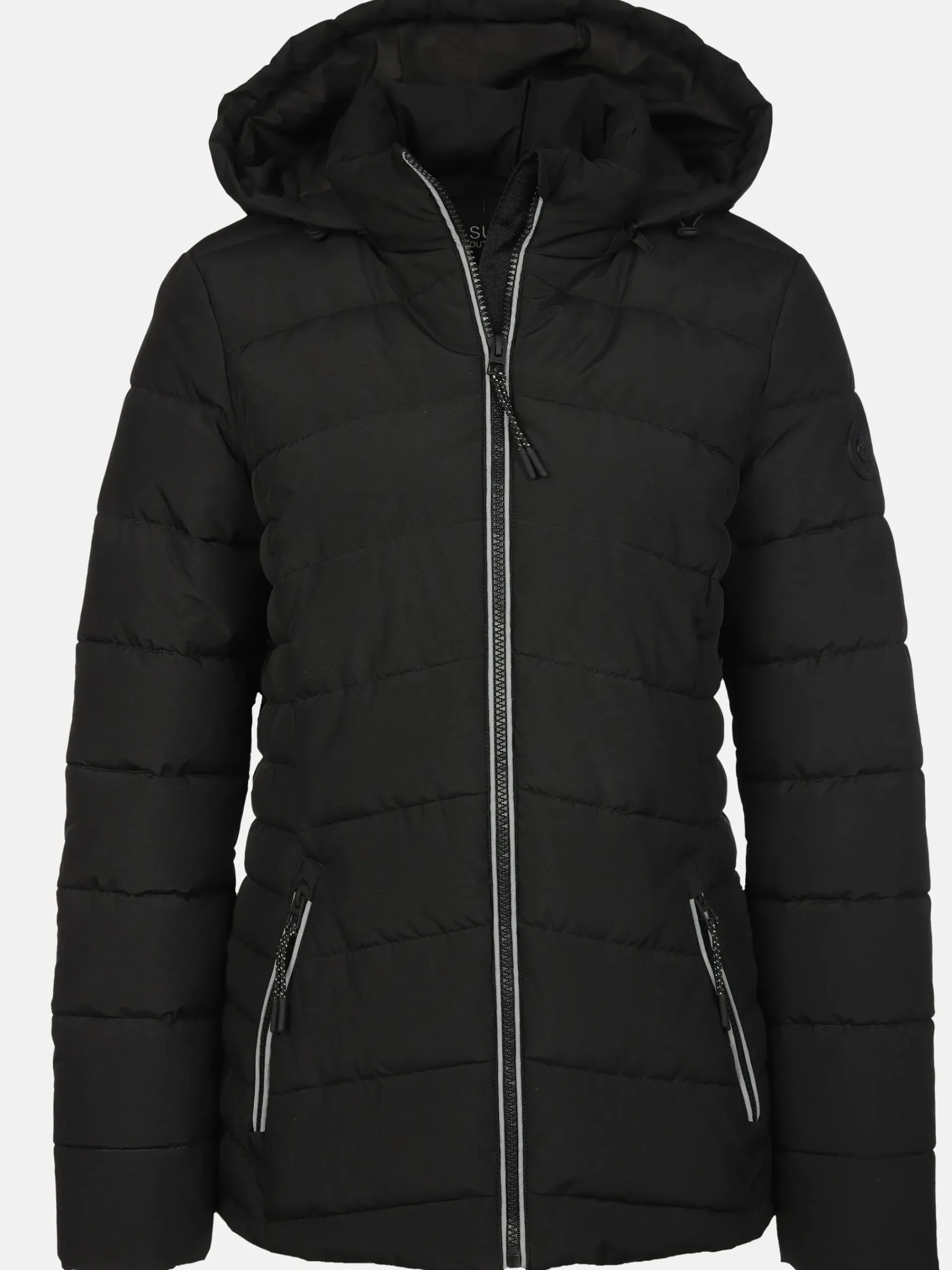 Damen Sure Damen Steppjacke mit abnehmbarer Kapuze
