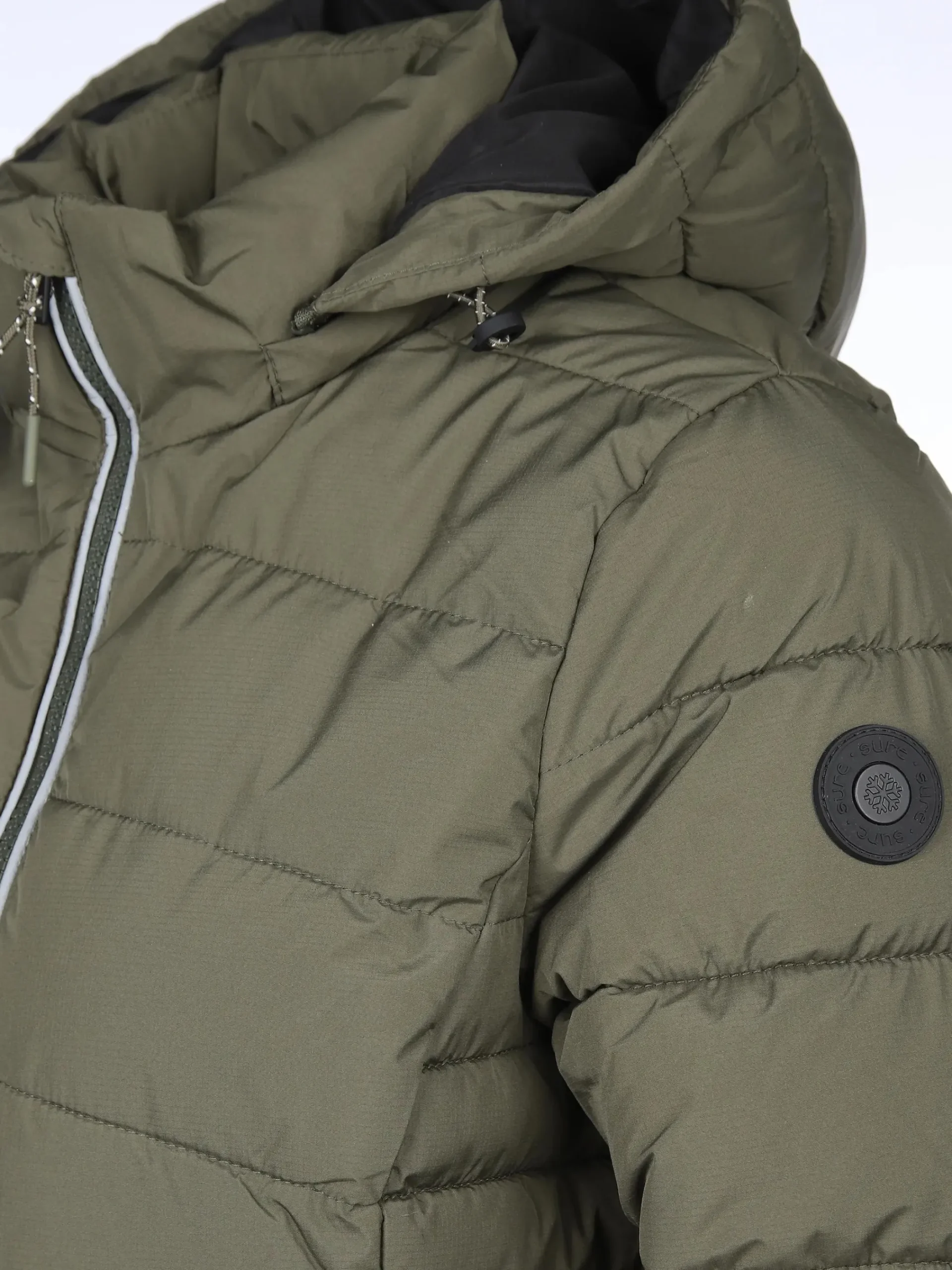 Damen Sure Damen Steppjacke mit Kapuze