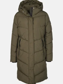 Damen Lisa Tossa Damen Steppmantel mit angesetzter Kapuze