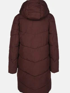 Damen Lisa Tossa Damen Steppmantel mit angesetzter Kapuze