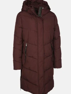 Damen Lisa Tossa Damen Steppmantel mit angesetzter Kapuze