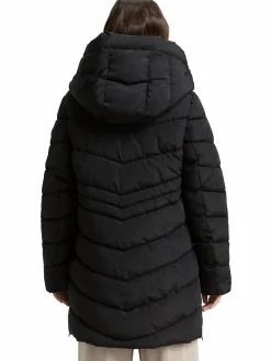 Damen Tom Tailor Damen Steppmantel mit Kapuze