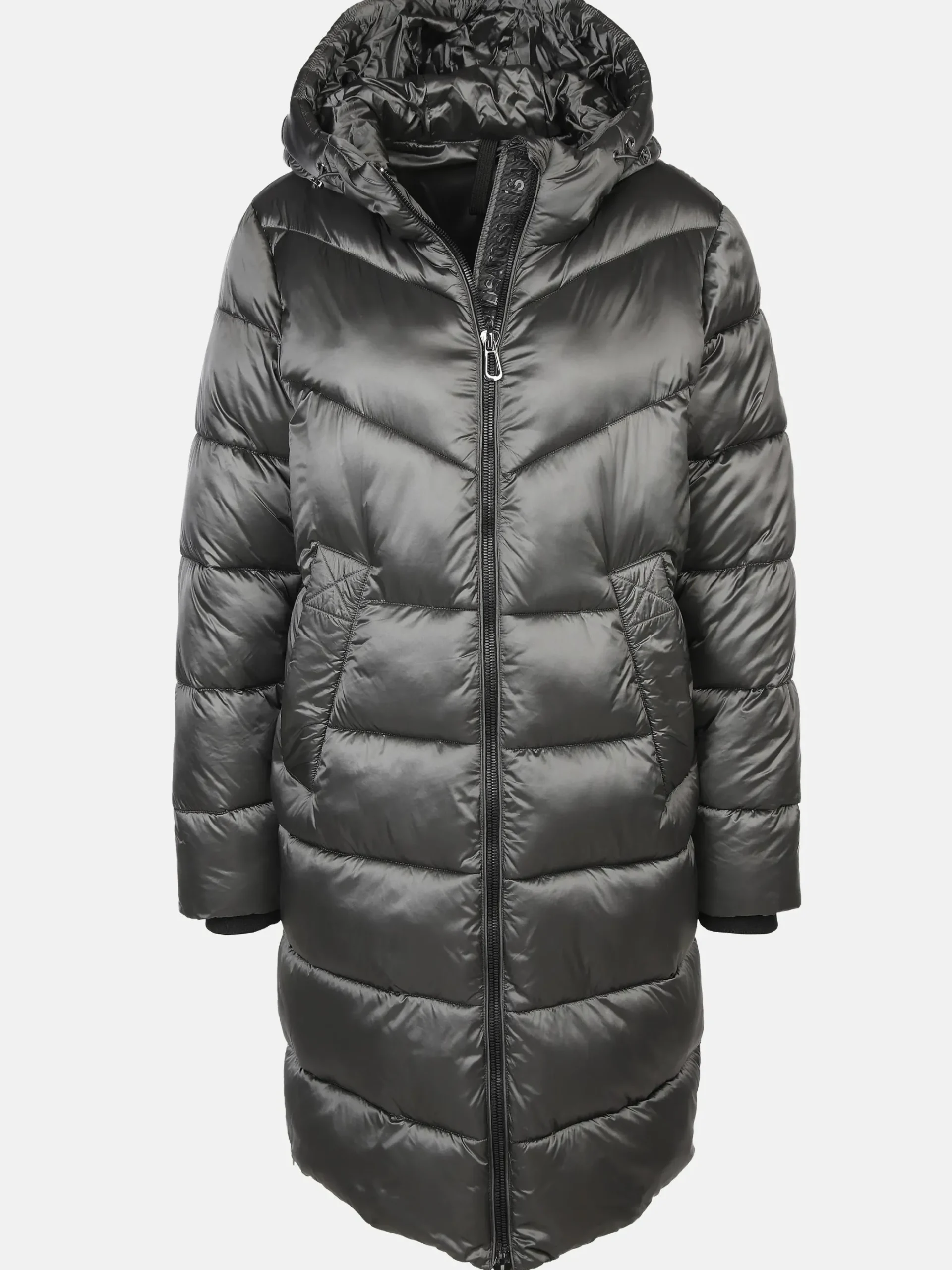 Damen Lisa Tossa Damen Steppmantel mit Kapuze