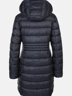 Damen Lisa Tossa Damen Steppmantel mit Kapuze