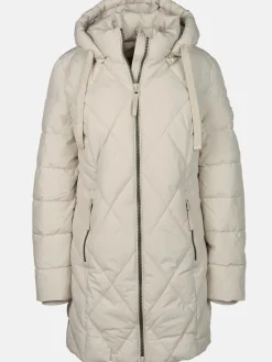 Damen Sure Damen Steppmantel mit Kapuze