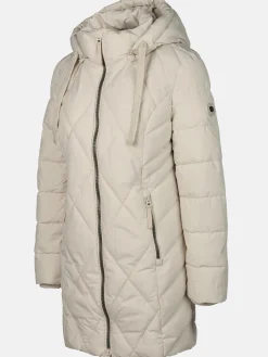 Damen Sure Damen Steppmantel mit Kapuze