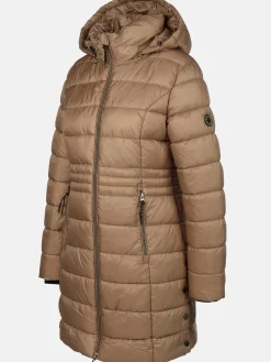 Damen Sure Damen Steppmantel mit Kapuze