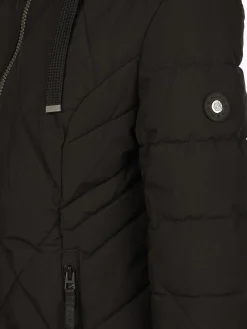 Damen Sure Damen Steppmantel mit Kapuze