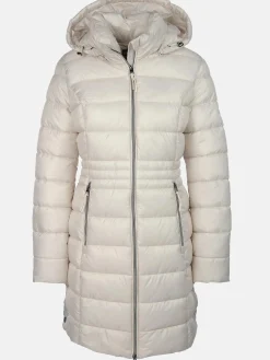 Damen Lisa Tossa Damen Steppmantel mit Kapuze