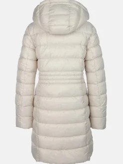 Damen Lisa Tossa Damen Steppmantel mit Kapuze