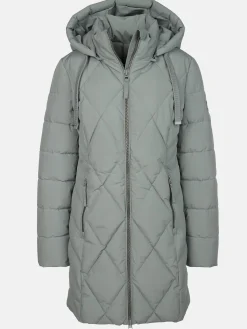 Damen Sure Damen Steppmantel mit Kapuze