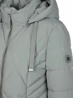 Damen Sure Damen Steppmantel mit Kapuze