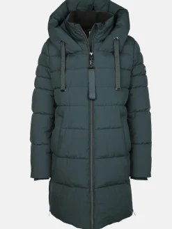 Damen Sure Damen Steppmantel mit Kapuze