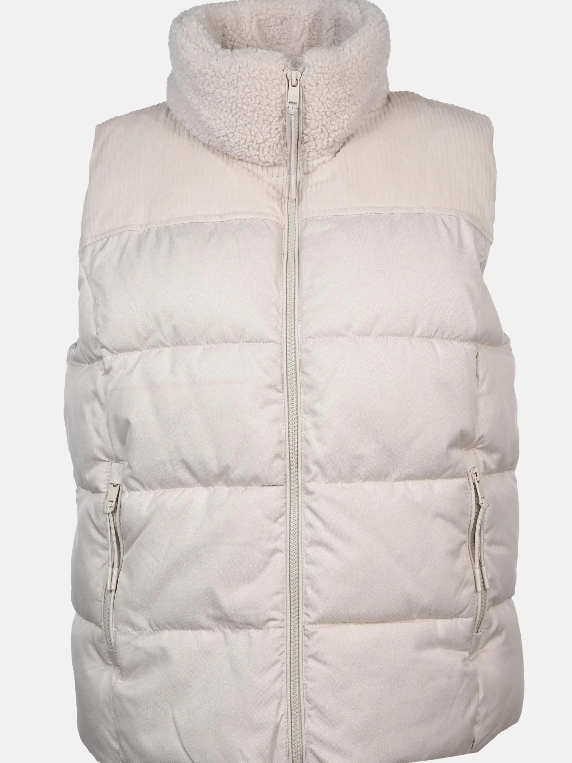 Damen Lisa Tossa Damen Steppweste aus Materialmix