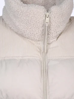 Damen Lisa Tossa Damen Steppweste aus Materialmix