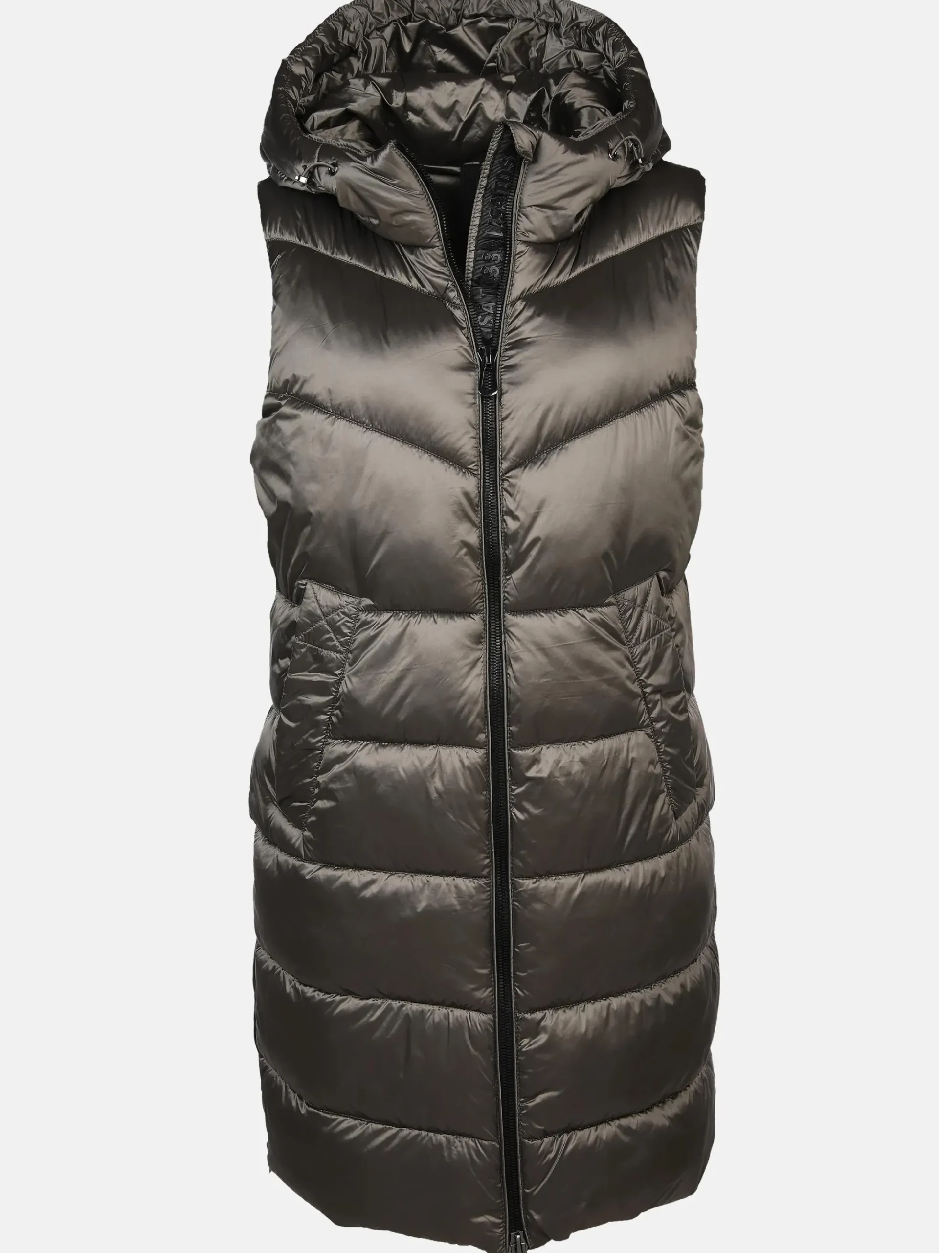 Damen Lisa Tossa Damen Steppweste in langer Form