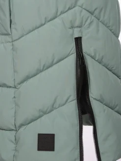 Damen Sure Damen Steppweste in langer Form