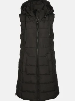 Damen Sure Damen Steppweste in langer Form