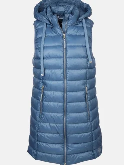 Damen Sure Damen Steppweste mit abnehmbarer Kapuze