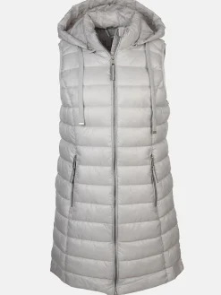 Damen Sure Damen Steppweste mit abnehmbarer Kapuze