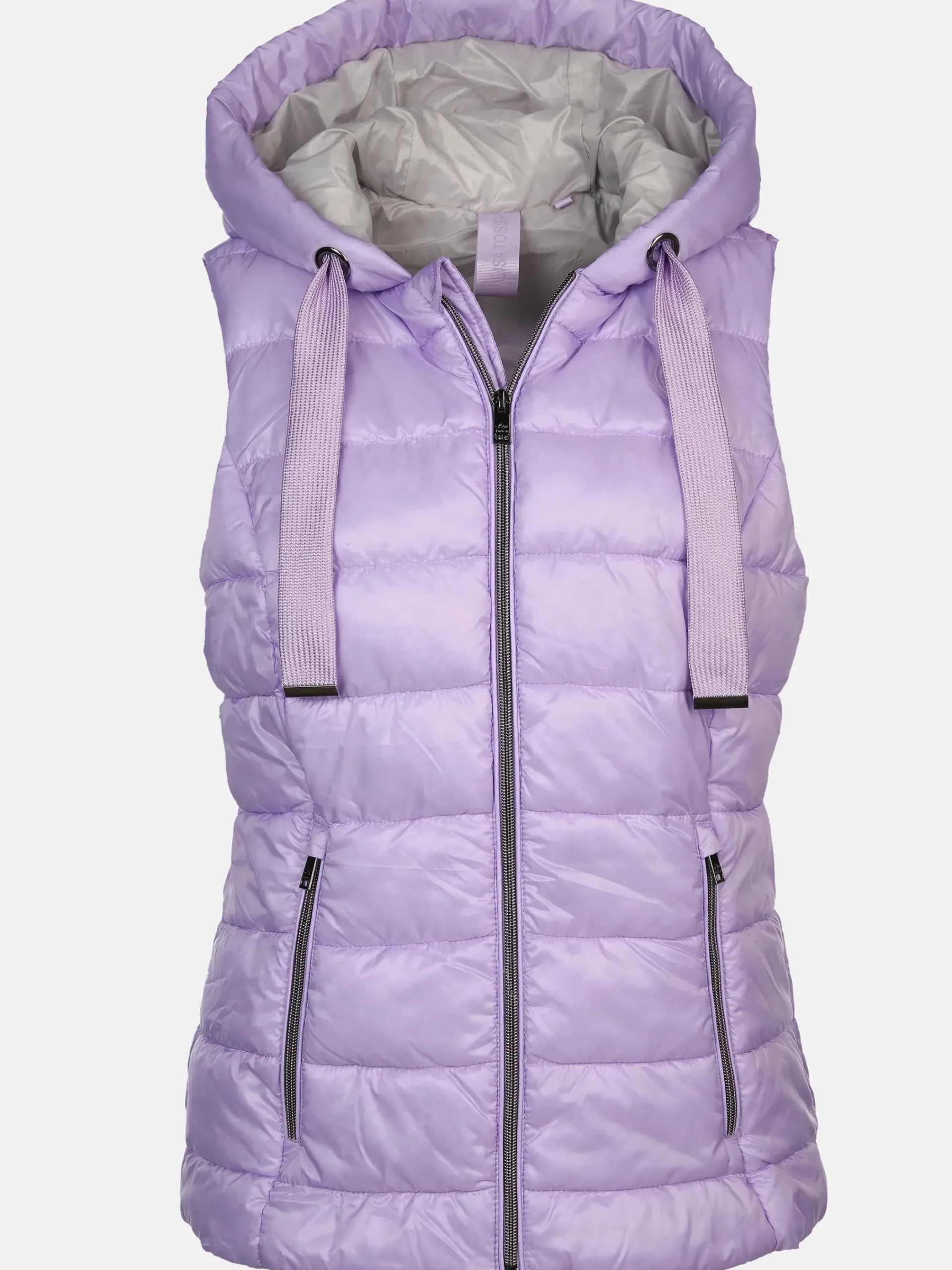 Damen Lisa Tossa Damen Steppweste mit Kapuze