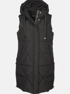 Damen Lisa Tossa Damen Steppweste mit Kapuze