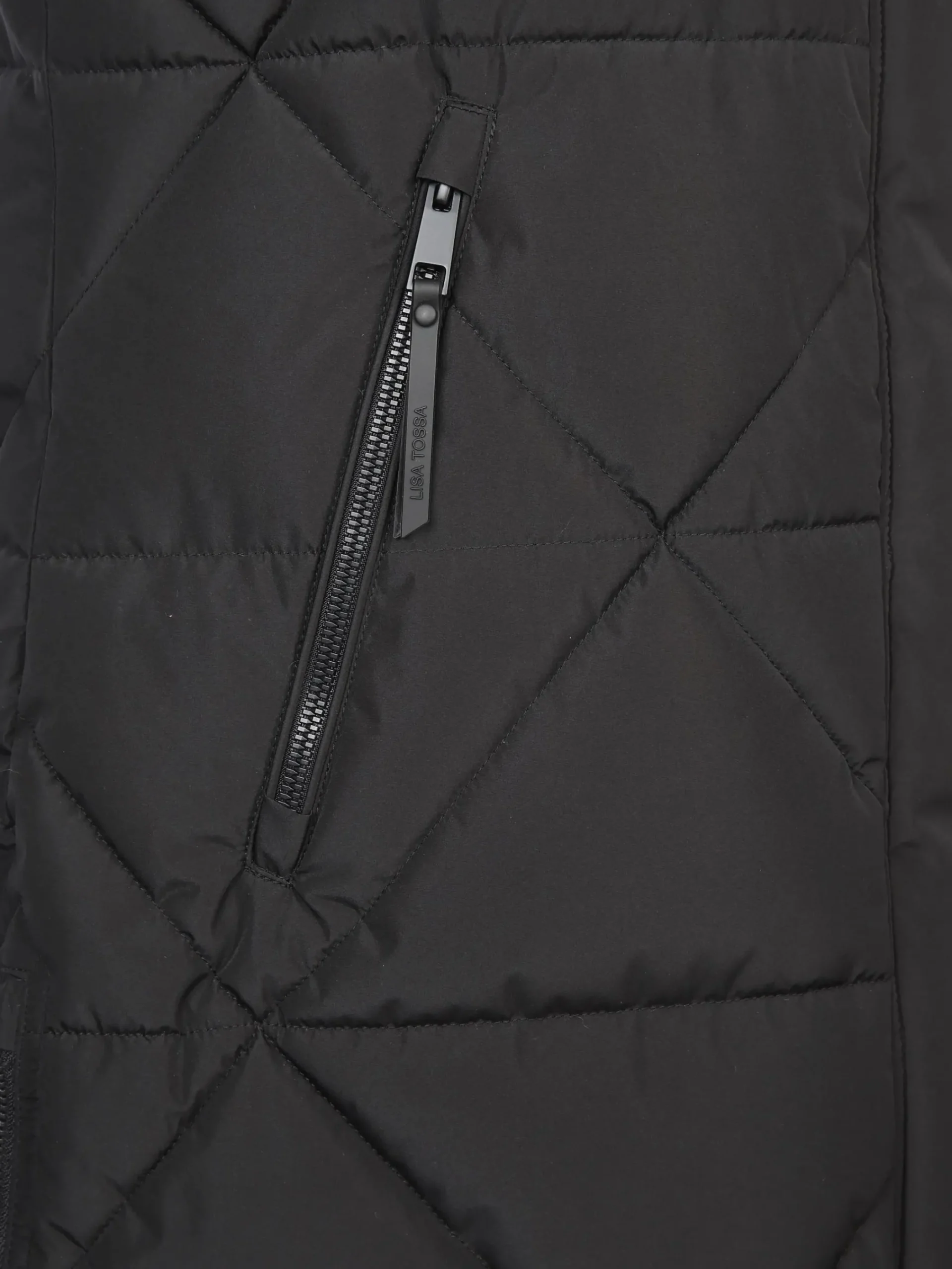 Damen Lisa Tossa Damen Steppweste mit Kapuze