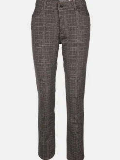 Damen Stooker DOB Damen Stoffhose im Karostyle