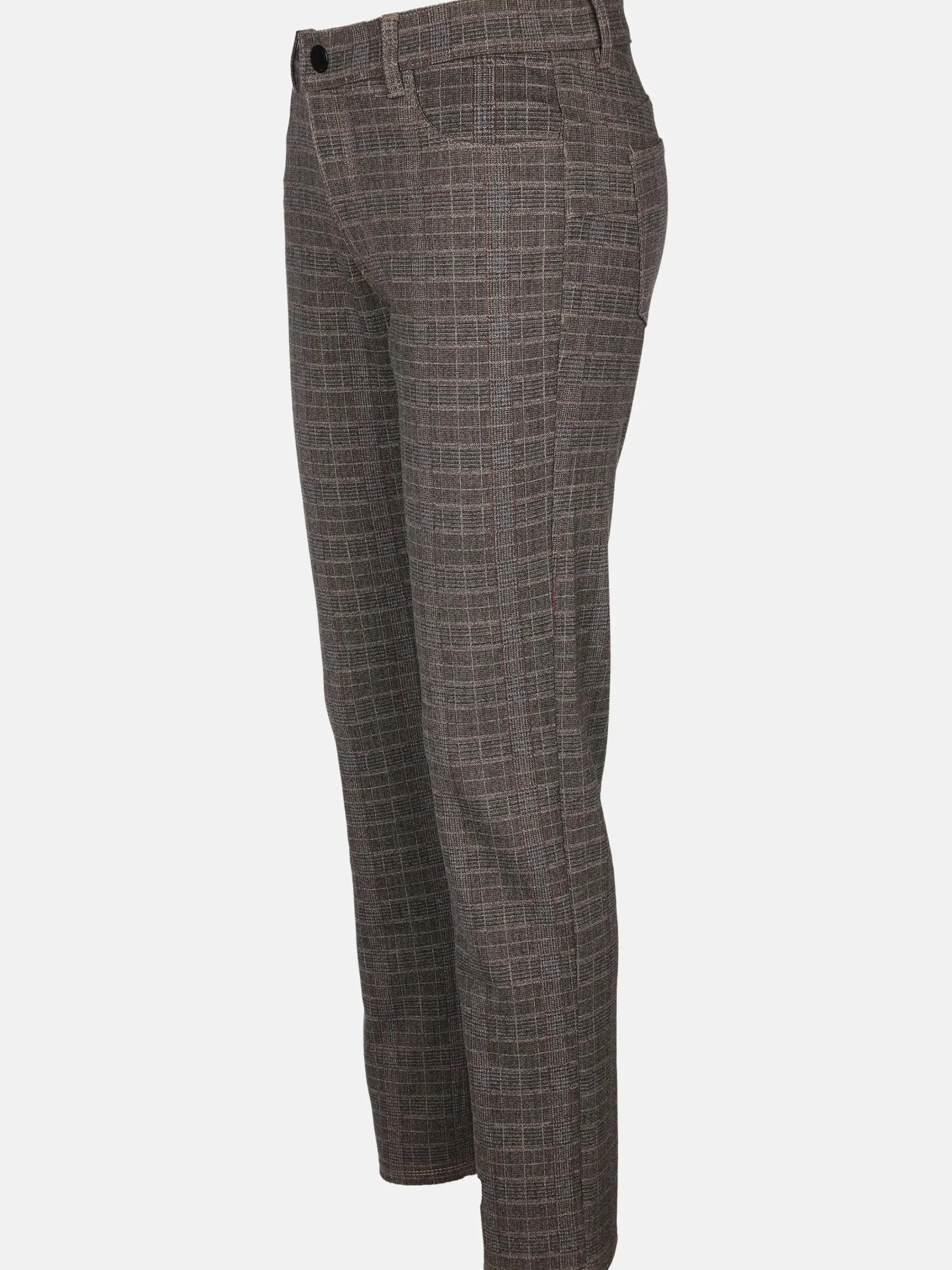 Damen Stooker DOB Damen Stoffhose im Karostyle