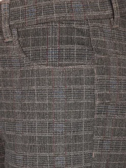 Damen Stooker DOB Damen Stoffhose im Karostyle