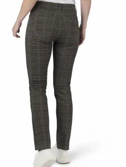 Damen Stooker DOB Damen Stoffhose im Karostyle