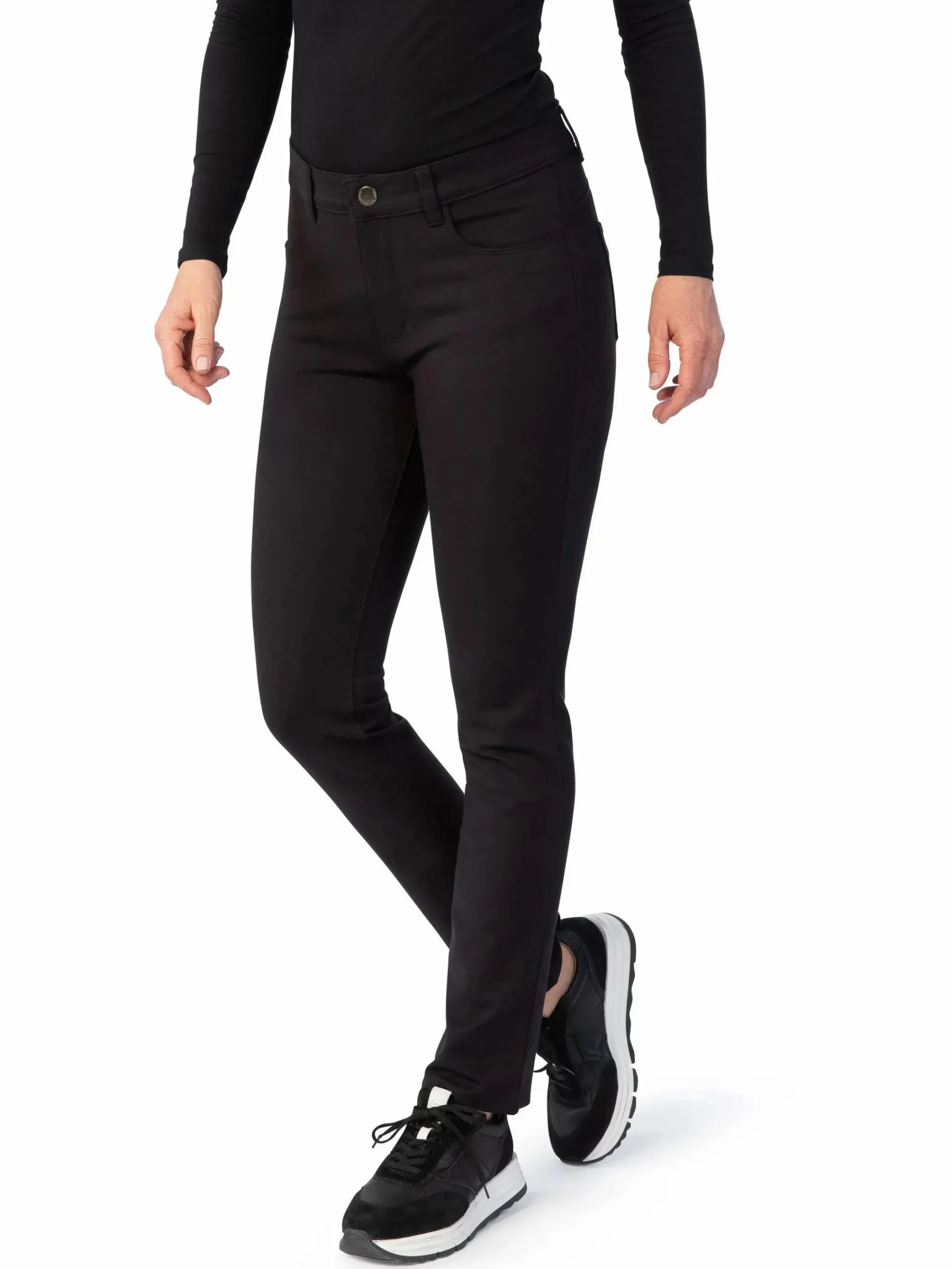 Damen Stooker DOB Damen Stoffhose in schlichter Form