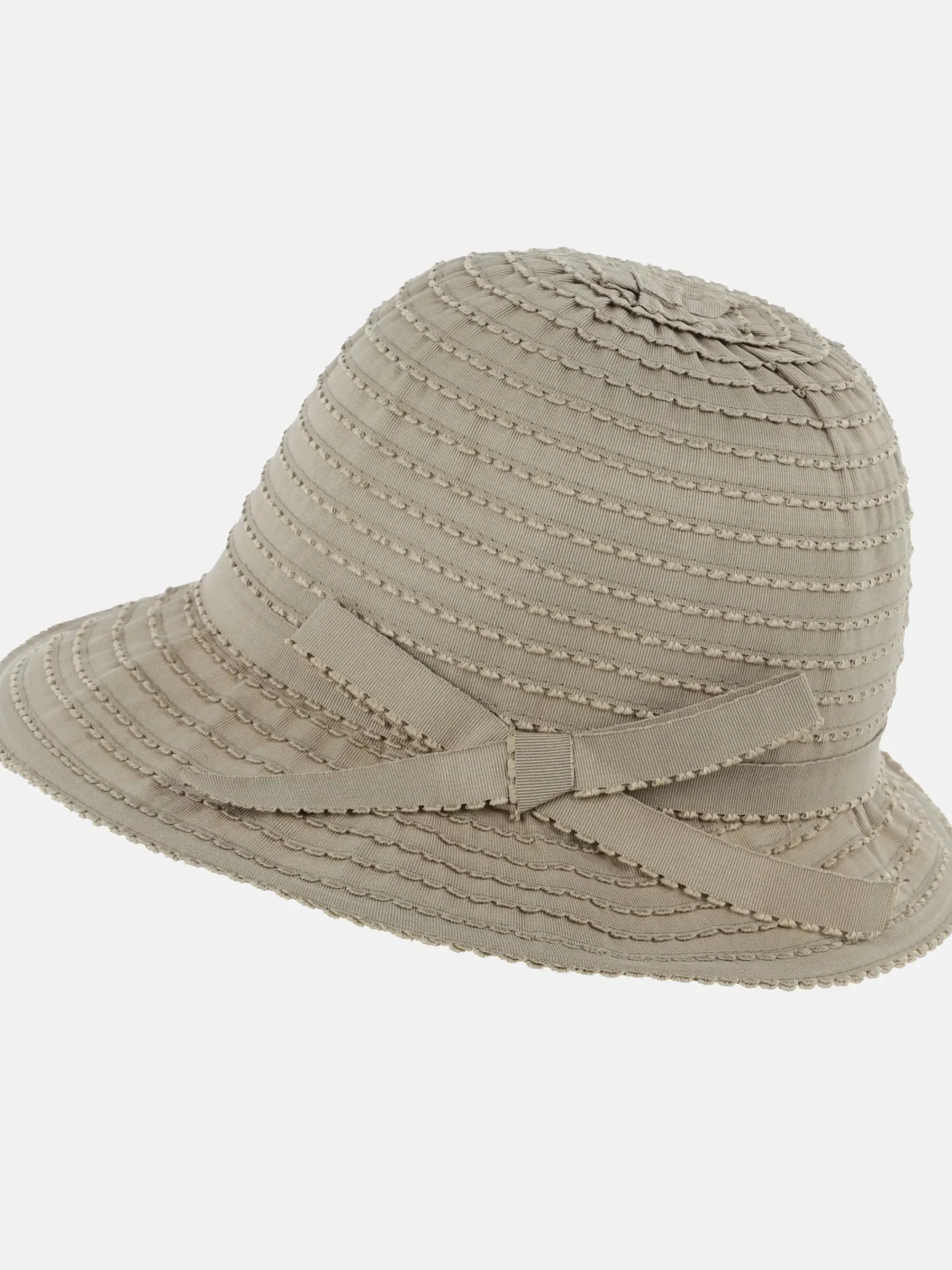 Damen Sure Damen Stoffhut mit Schleife