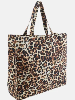 Damen Sure Damen Strandtasche mit Leomotiv