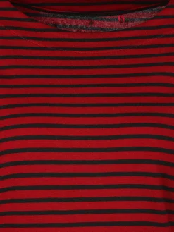 Damen Sure Damen Streifenshirt mit 7/8 Ärmeln