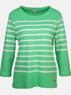 Damen Sure Damen Streifenshirt mit 3/4 Arm