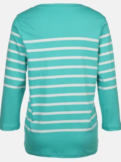 Damen Sure Damen Streifenshirt mit 3/4 Arm